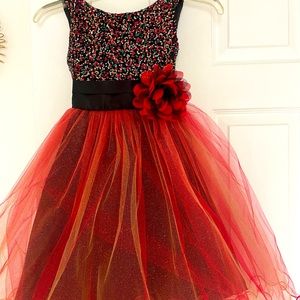 Girls pageant, holiday, Christmas party dress